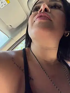Sara_fun - Two girls naked in car shh risky public