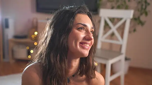 DinaCookies - cum on my tongue & drops down on tits