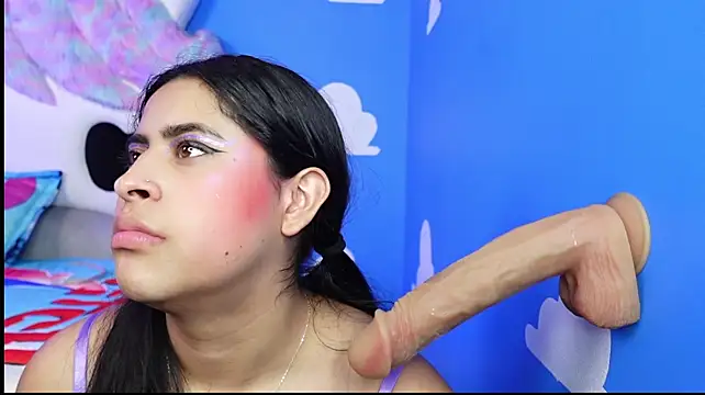 Miss___anya - ruin my make-up with too lots saliva