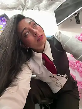 IsabellaMariet - bright red, tied-up ass