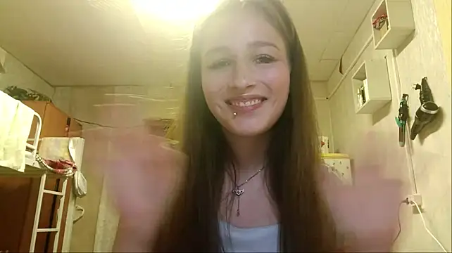 Millywo - Stick out tongue and twirl in front of t