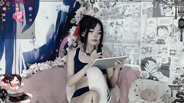 Ferret_w_shyeyes - topless