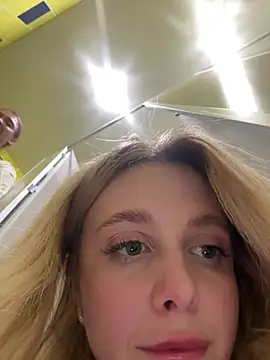 SiaLater - Drill👅inside her with open door in WC😈