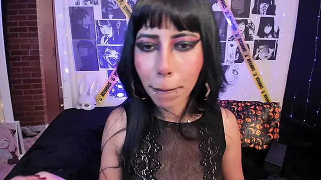 Nina_fox_0691 - cover the face with saliva and milk 🥵