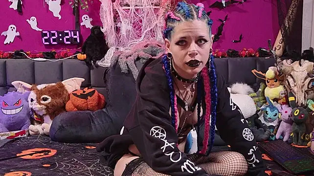 ViGothFox - fuck 🐙Dildo+LT gets 🎁🍑anal vid