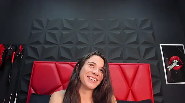 CharlotteSavage - stick out the tongue with saliva on it