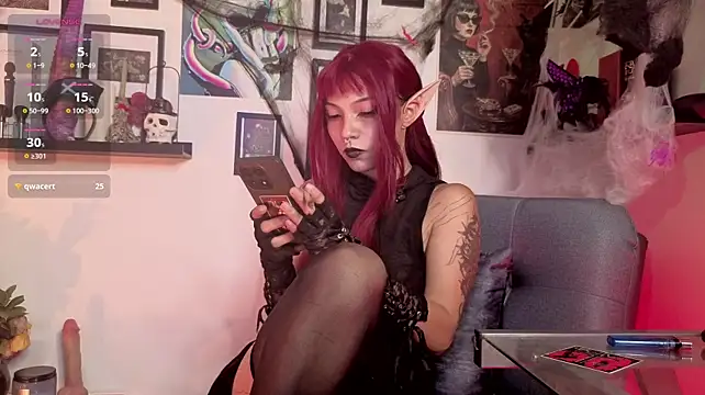 Nyxmurtualer666 - Be flirty and stick out that lovely tong