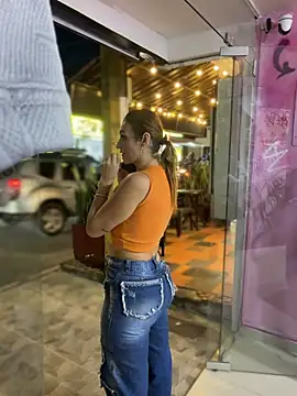 Samantha_bigboobs - Tits outside customer in the store