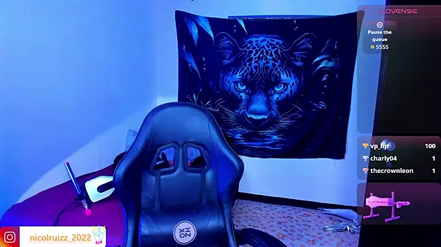 Nicolle_Ruizz - SLOPPY DEEPTHROAT TO BIG TOY