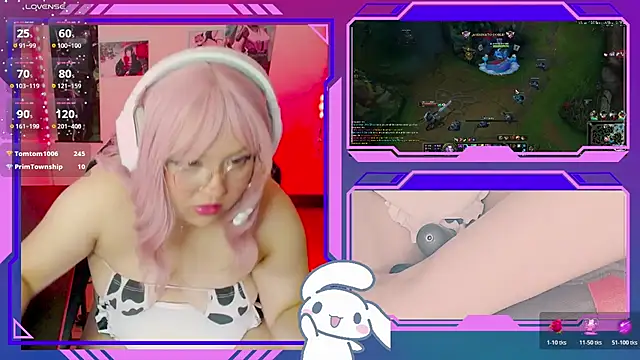 Crystal7u7 - START XMACHINE X1MIN + SHOW BOOBS