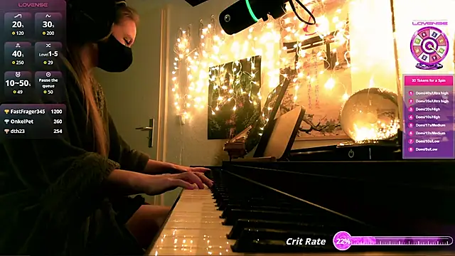 ArtofSweet - Playing Piano