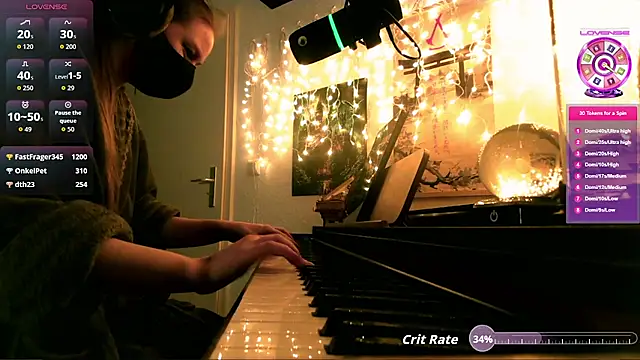ArtofSweet - Playing Piano