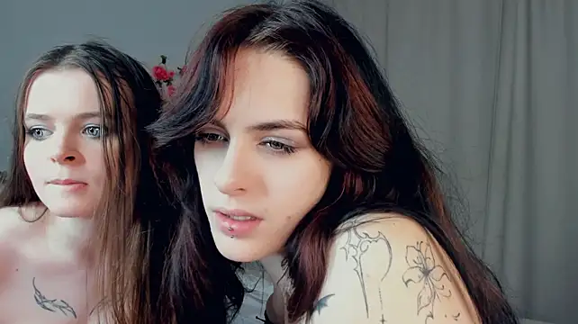 KrystalTrudel - lick each other boobies^^