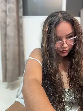 CurlyGirl_1 - Dildo play and cum