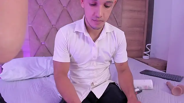 EimyAndMaxi - SHOW BOOBS WITH OIL AND RUB PUSSY