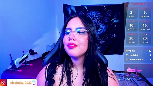 Nicolle_Ruizz - SLOPPY DEEPTHROAT TO BIG TOY