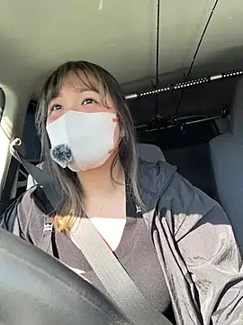 Ichika_muu - パーキングで💗マスク以外全部ポイして有料へ💗