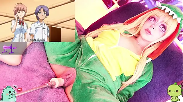 Soffy_garcia - spit+ahegao on Dino's tits 😻