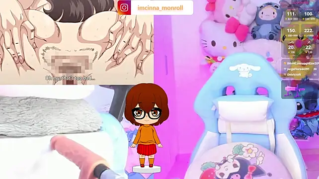 Cinna_monroll - Bday streammm Nipple clamps