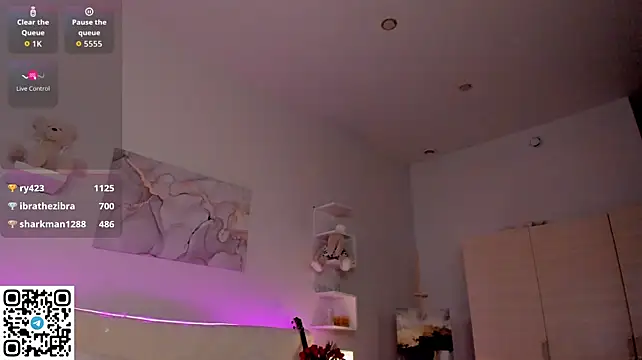 Linablueeyed - pussy show in doggy position💗😈
