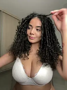 Curlyierr - Slide your hard cock in middle my tits