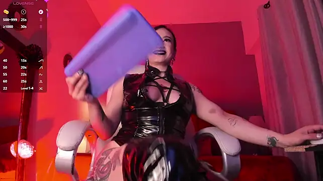 Demetria_Ghoul - Masturbate&squeezeYourCockLatexIplayGame