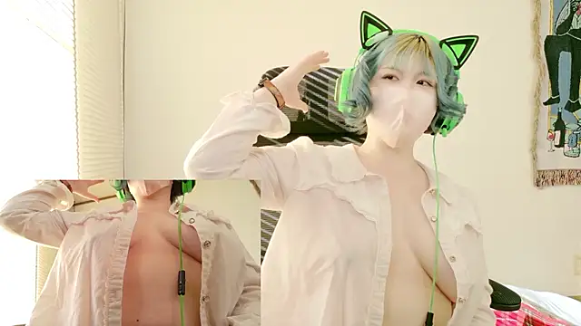 Hazuki_8008 - パンツ越しにクリいじり