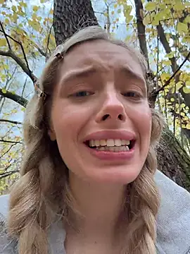 PollyLolly - SHOW PUSSY + LUSH INSIDE pussy PUBLIC