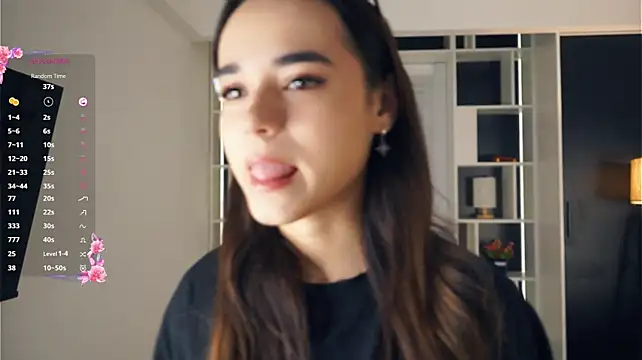 CourtneyBasbas - Put a piece of ice in my mouth!