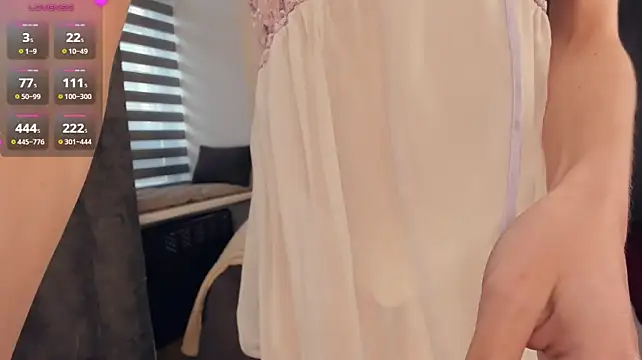 AntonettaTarring - Take off cutie's top while teasing