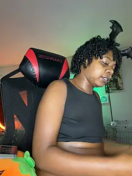 Ebony_Queeenx - Fuck pussy with toy + squirt 💦🥵