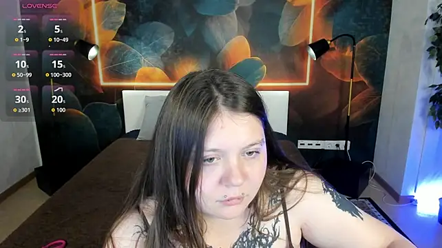 Lovely_bloom - oil on tits