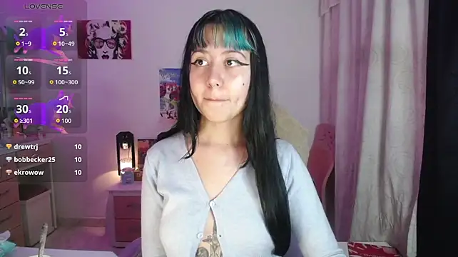 Iris_sky - naked and spanks