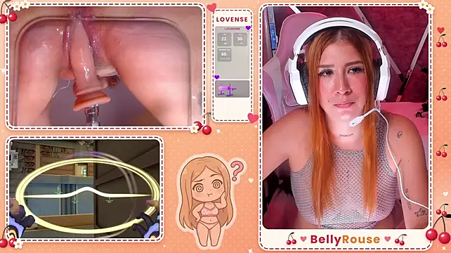 BellyRouse - NIPPLE CAPS + SPANK TITS CTL 1 MIN