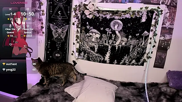 GothKitten666 - fuck pussy with dildo