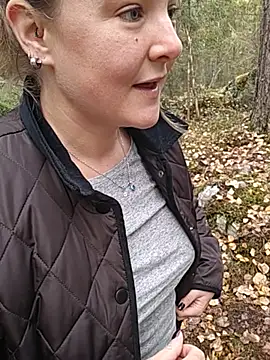 SwedishJennifer - Ticket cum show in the woods