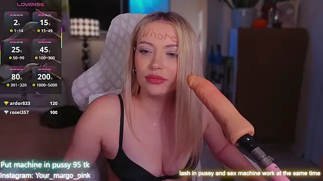 Margony - DEEPHTROAT with fake sperm