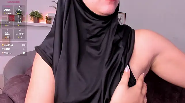 Salma_arabicc - rubibing asshole doggy 💗🍑