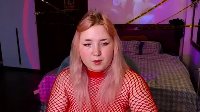 PlushyDevil - Take off top and make hand bra