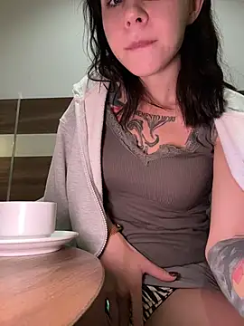 RosieDesire - take his hand&slip UD top ask to squeez