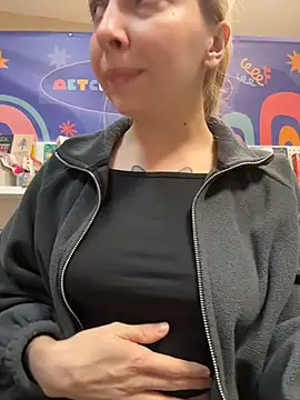 Sunny___Bunny - Sexy doggy pose in store