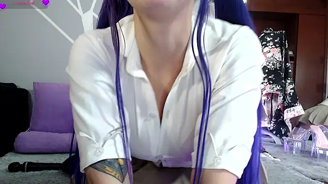 Karlamoon23 - In doggy pose up skirt