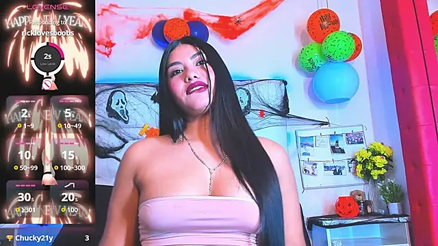 Lana3__ - sucking a dildo and masturbating