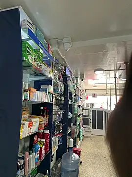 Roouse - passionate kiss in the pharmacy
