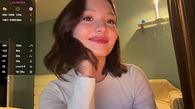 RochelTrewhitt - eye contact + lick finger!