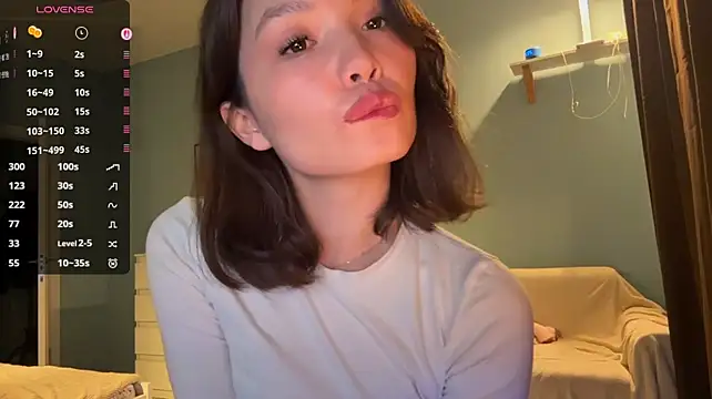 RochelTrewhitt - eye contact + lick finger!