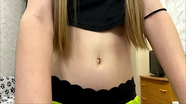 TennisKate - tiny shorts roll up
