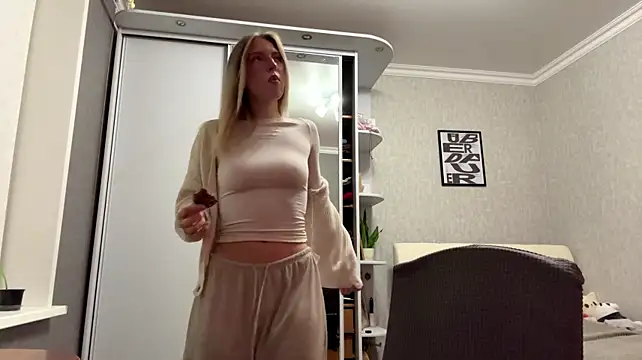 LatishaKrauel - Take off pants + Tease with panties