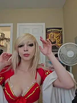 AmethystFoxx - Gape ass with glass plug