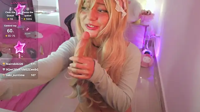 Saki_nyanwn - doggy + toy control 2 min